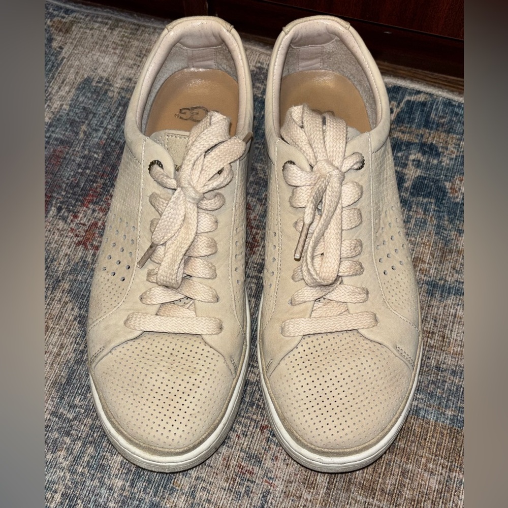 Men’s UGG Tan Perforated Sneakers